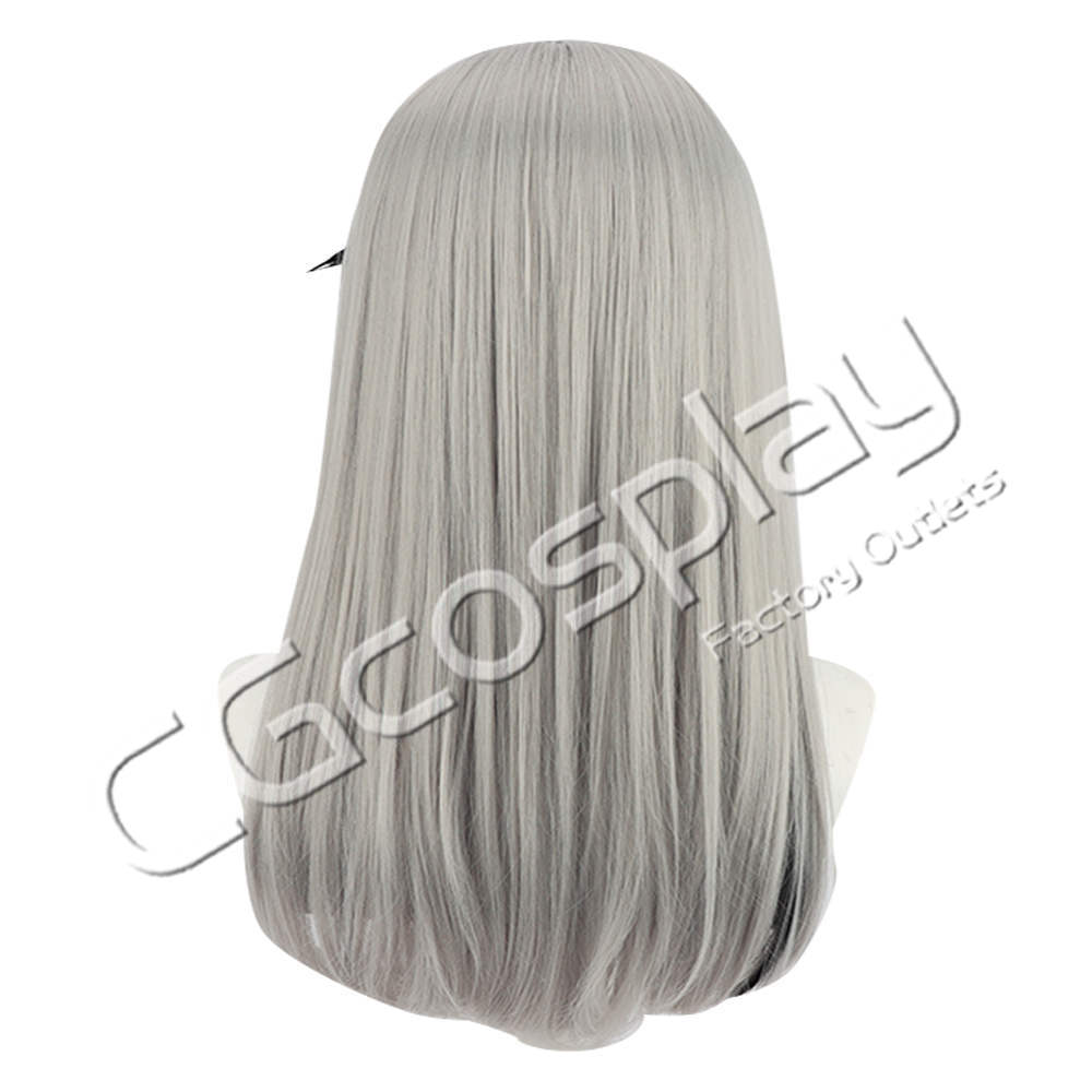 バーチャルYouTuber VTuber 沙花叉クロヱ ロングヘア コスプレウィッグ