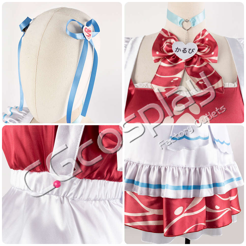 バーチャルYouTuber Vtuber 赤見かるび コスプレ衣装