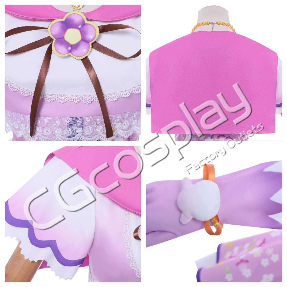 アイカツ! 星宮いちご リラフェアリーコーデ コスプレ衣装