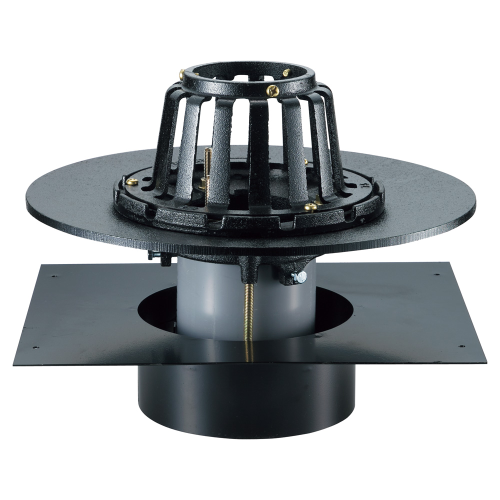 デッキプレート用ドレン 防水層張掛け幅100mm DRAG-10S | 株式会社中部