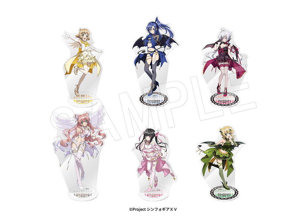 戦姫絶唱シンフォギアXV』より、“天使と悪魔”がテーマの描き下ろし