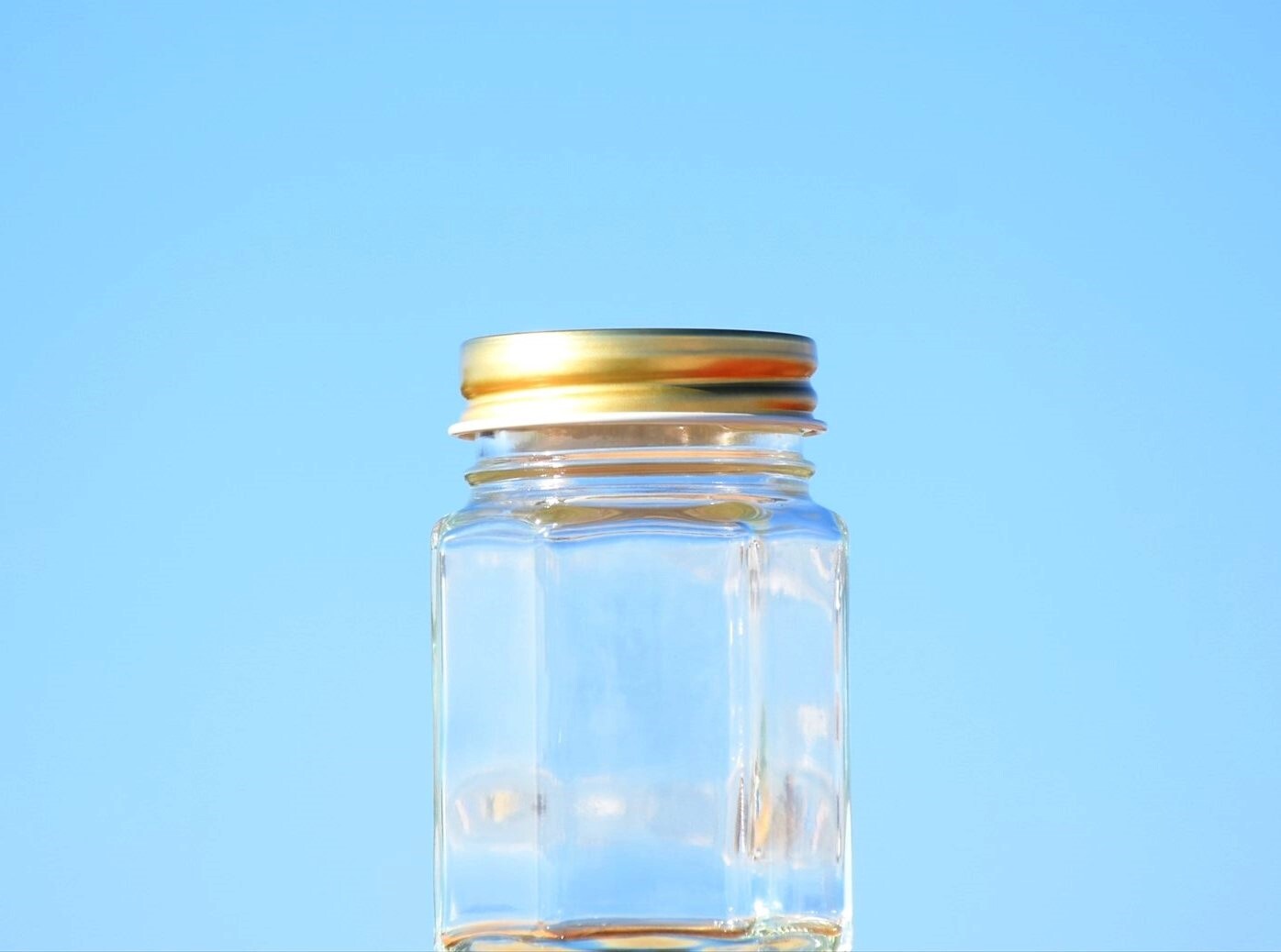 六角保存瓶の最小クラス、ジャム70六角ネジです