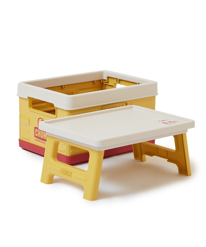 Picnic Table With Folding Container S Top|CHUMS(チャムス