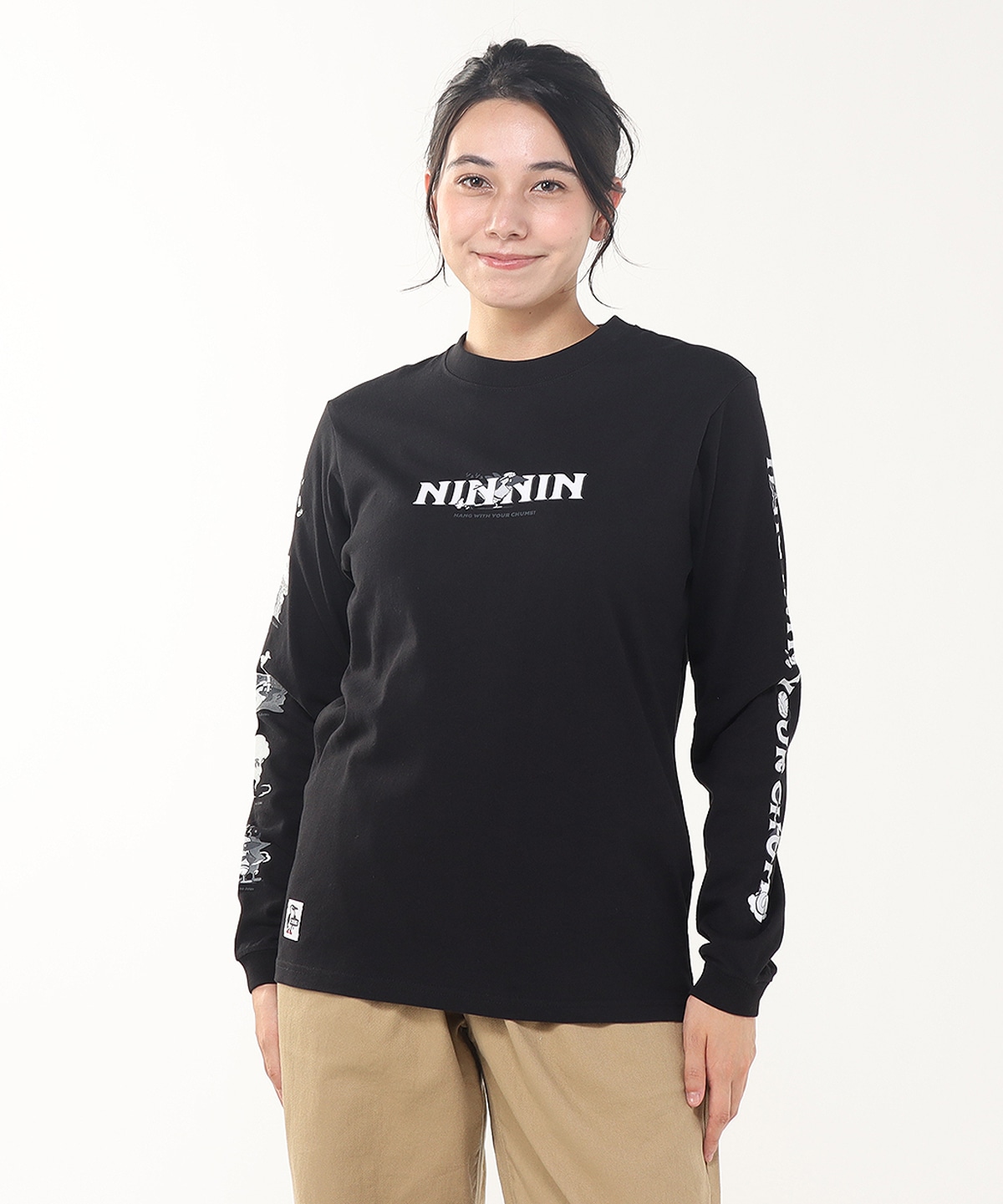 The Ninja Brushed L/S T-Shirt|CHUMS(チャムス)|アウトドア