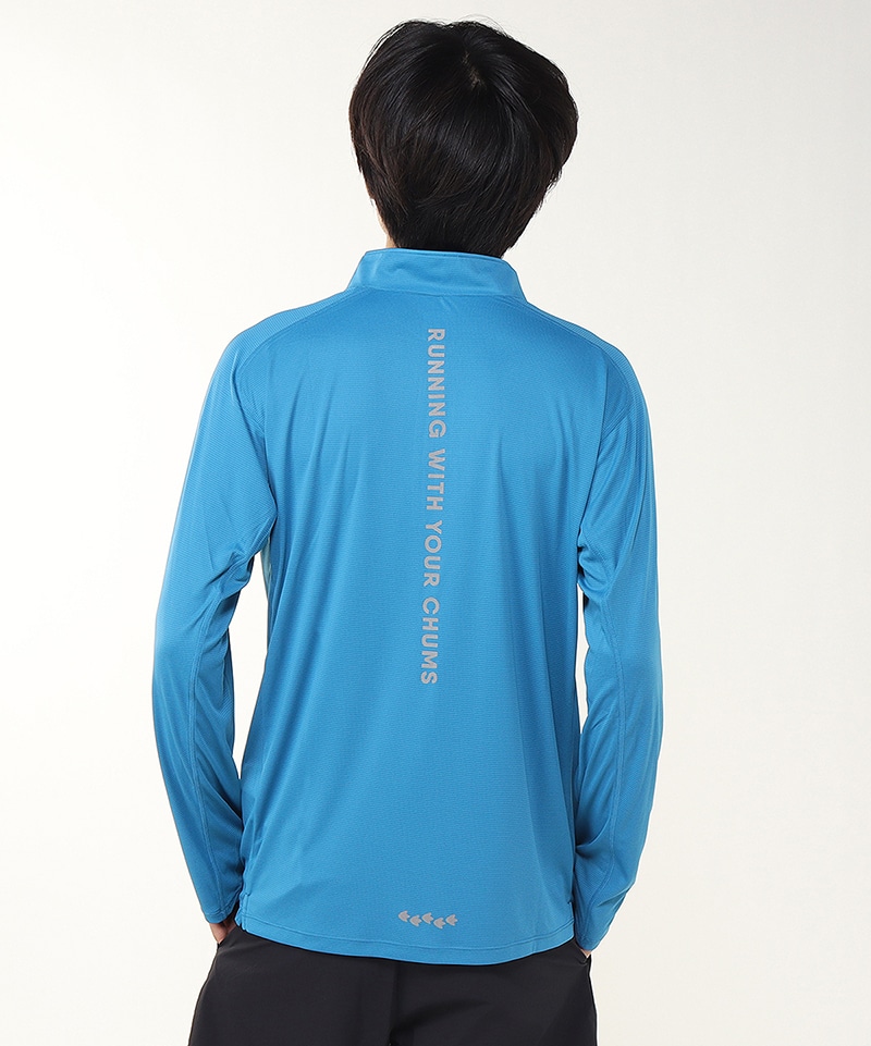 Running Half Zip L/S T-Shirt|CHUMS(チャムス)|アウトドア