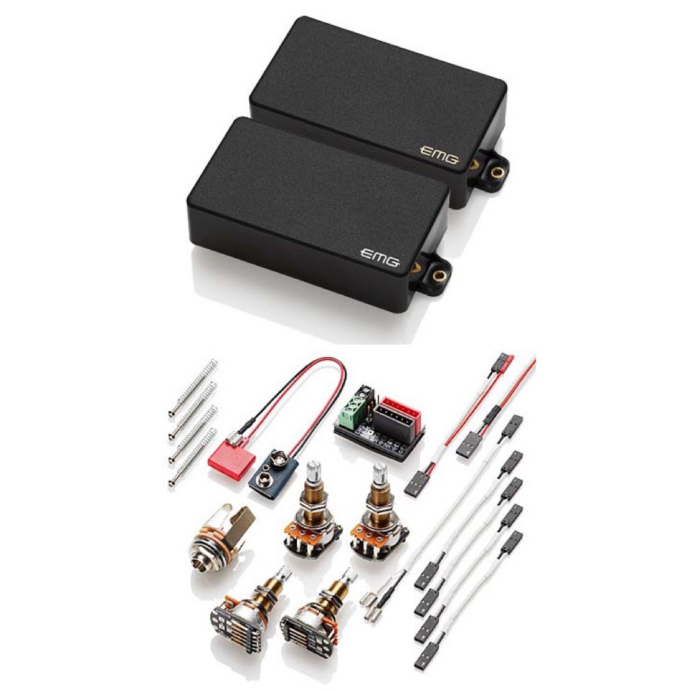EMG EMG-ZW-SET BLACK エレキギター用ピックアップ(イーエムジー