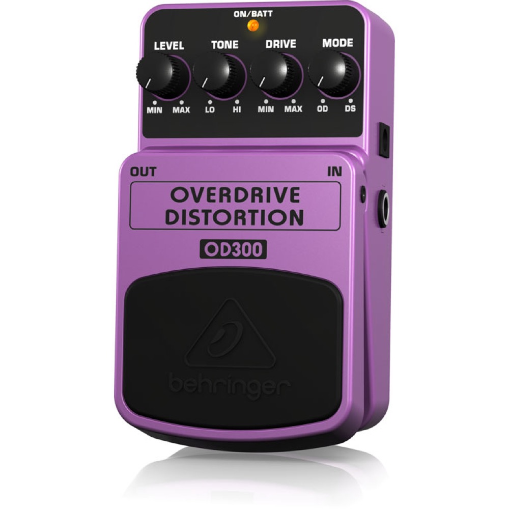 ベリンガー BEHRINGER OD300 OVERDRIVE DISTORTION ギターエフェクター