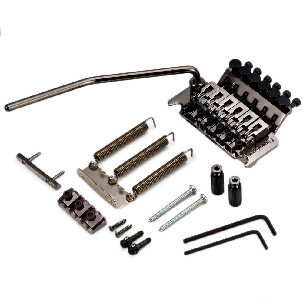 Floyd Rose Original Tremolo System 6 Strings Black/Nickel フロイド