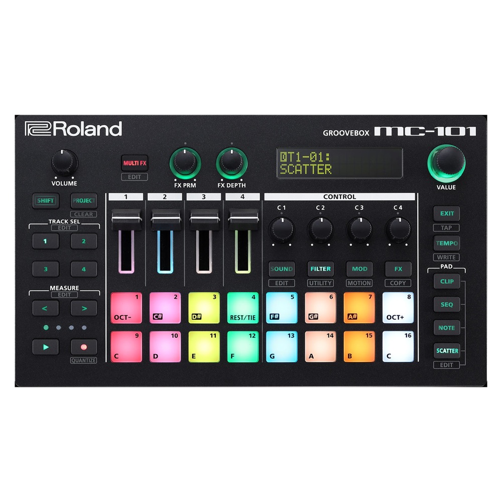 ローランド ROLAND MC-101 GROOVEBOX グルーヴボックス(エフェクター