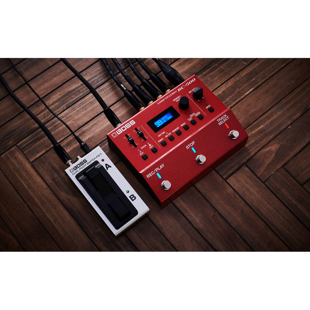 BOSS RC-500 Loop Station 2トラックルーパー エフェクター(拡張性