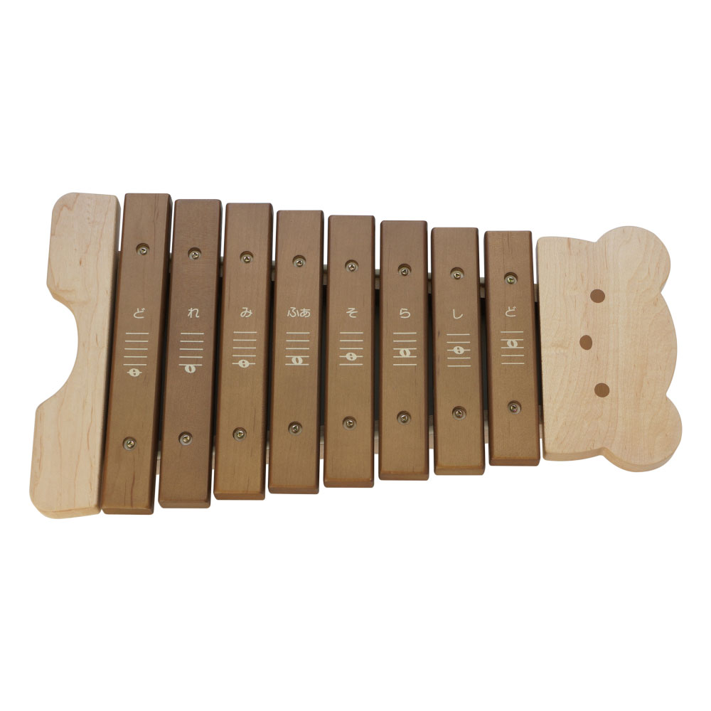 KAWAI 9061 くまのもっきん 木琴(やさしい風合いの安全な純国産木製