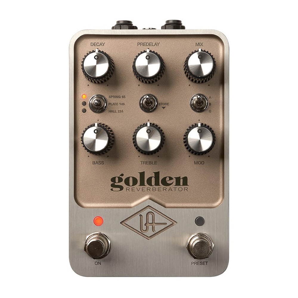 Universal Audio UAFX Golden Reverberator ステレオリバーブ ギター