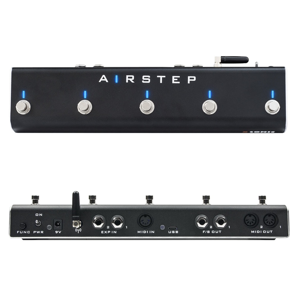 XSONIC AIRSTEP スマートマルチ フットコントローラー(MIDI