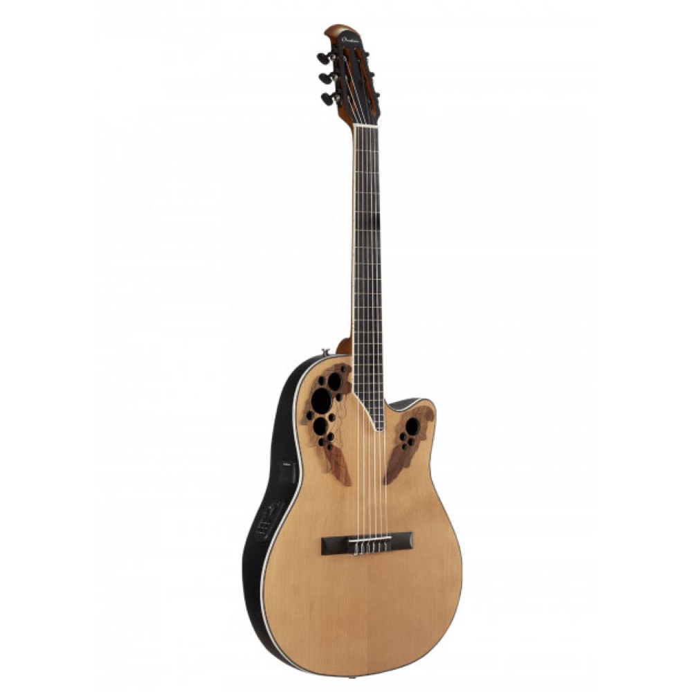 OVATION CE44C-4A-G Celebrity Elite Nylon Mid Depth Aged Natural