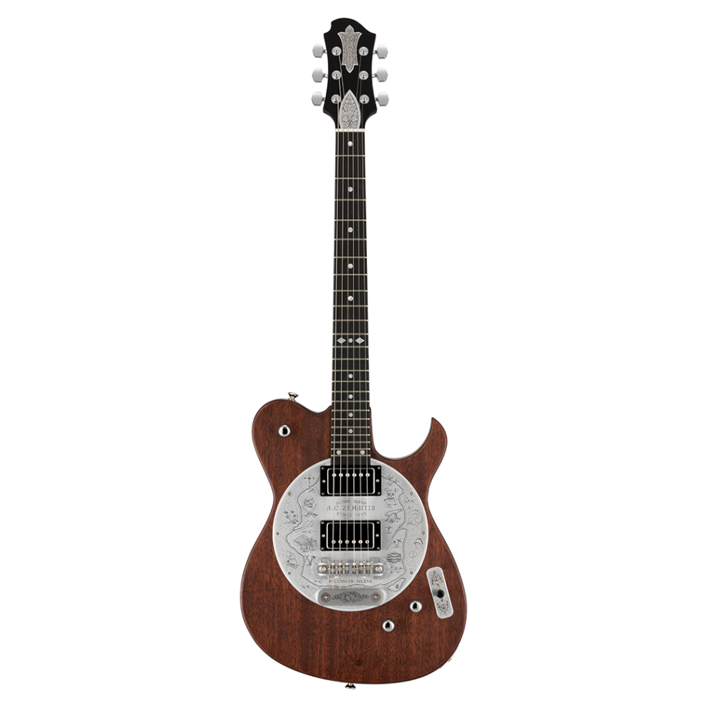 Zemaitis DFG24 2H Natural エレキギター(ゼマイティス トップに彫金
