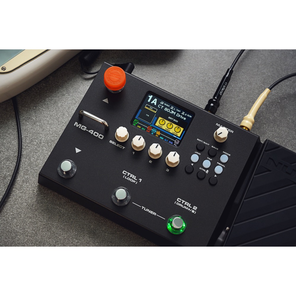 NUX MG-400 マルチエフェクター 国内正規輸入品(ニューエックス MG-300