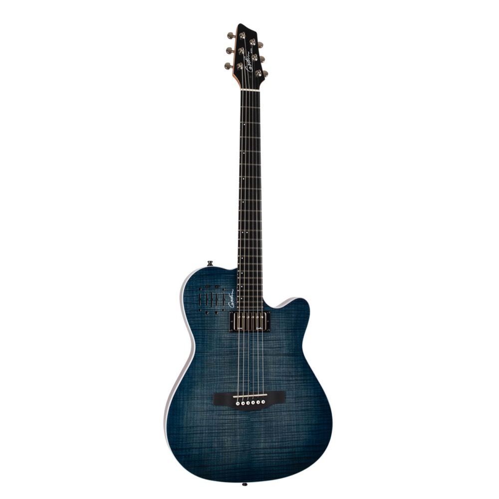 Godin ゴダン A6 ULTRA Denim Blue Flame エレクトリック