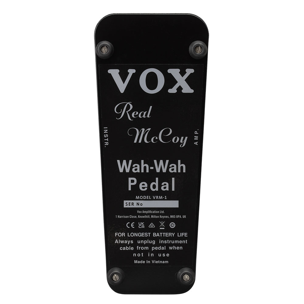ワウペダル VOX VRM-1 Real McCoy Wah Wah Pedal ワウ ギター