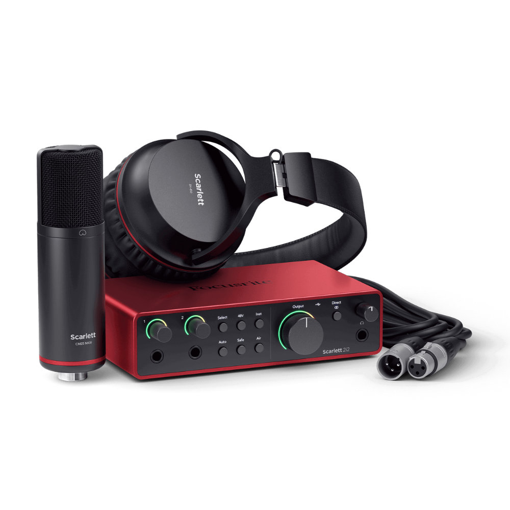 Focusrite Scarlett 2i2 Studio 4th Gen オーディオインターフェイス