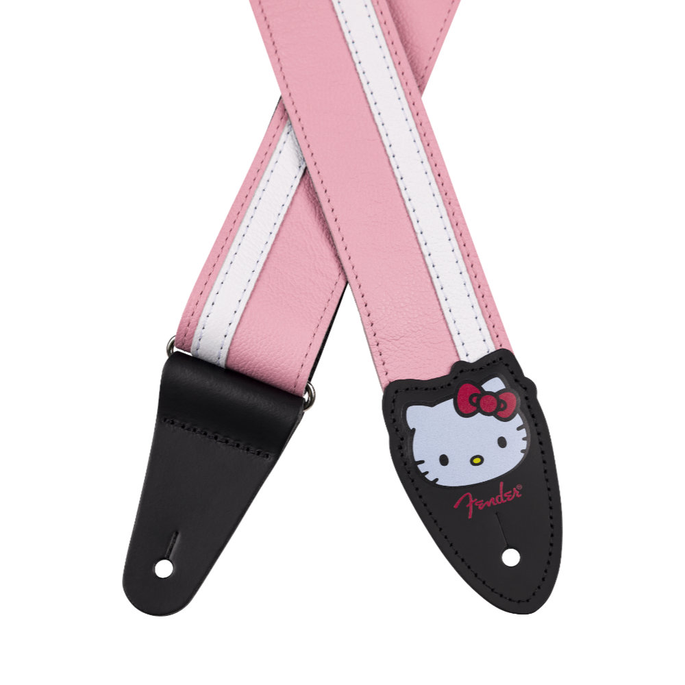 Fender フェンダー Fender x Hello Kitty Leather Strap Pink ギター
