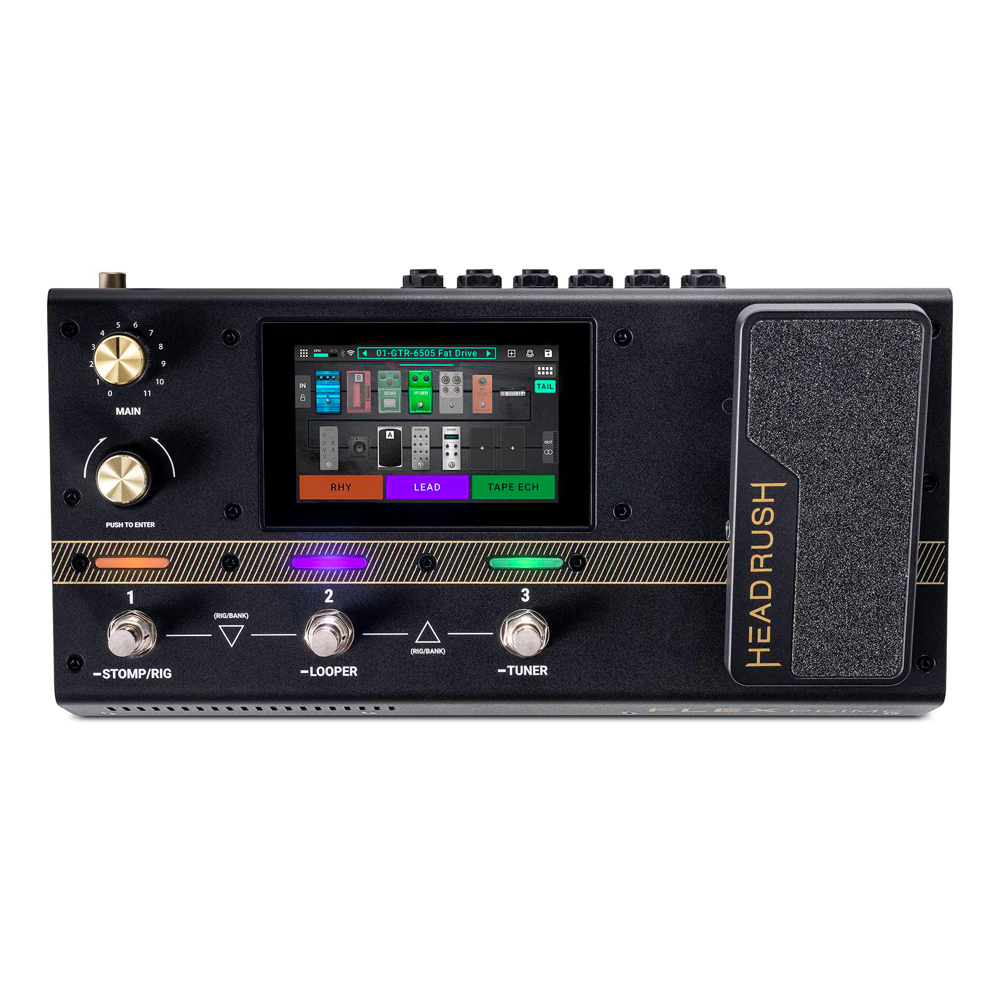 HeadRush Flex Prime ギター＆ベース FX アンプモデリング