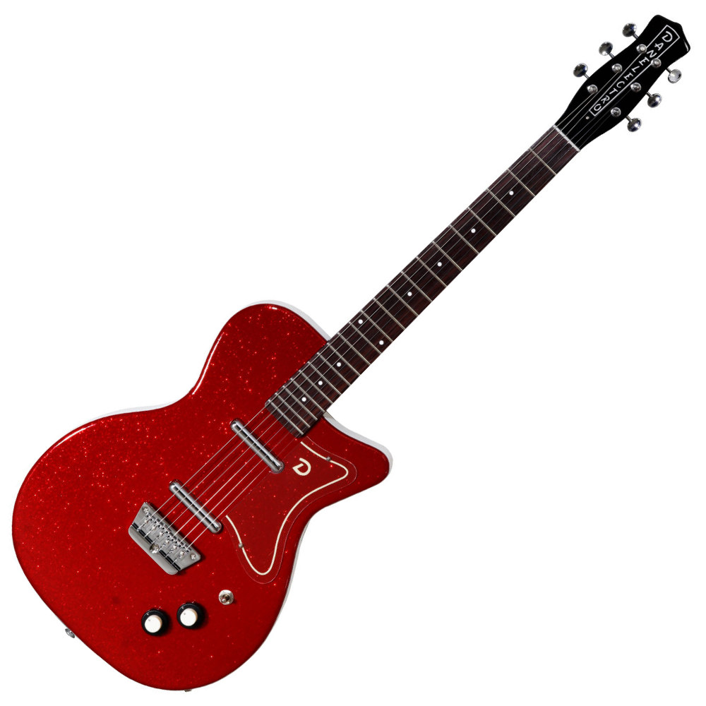 Danelectro ダンエレクトロ 56 SINGLE CUTAWAY METALFLAKE RED エレキ