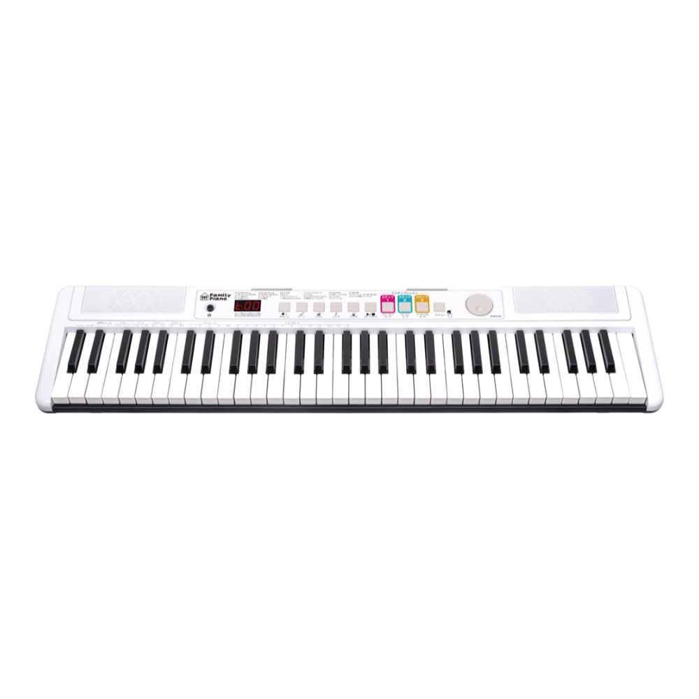 光る鍵盤 キーボード ONETONE FamiLy Piano OTFP-100 サスティンペダル