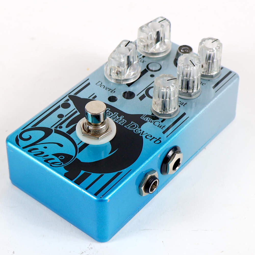 中古】ディレイ リバーブ Vivie Dolphin Deverb ギターエフェクター