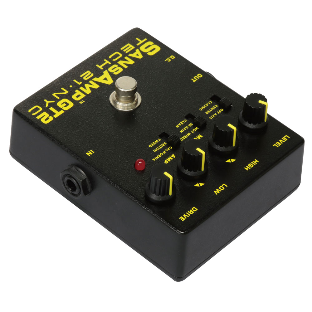 TECH21 SansAmp GT2 アンプシミュレーター ギターエフェクター(テック