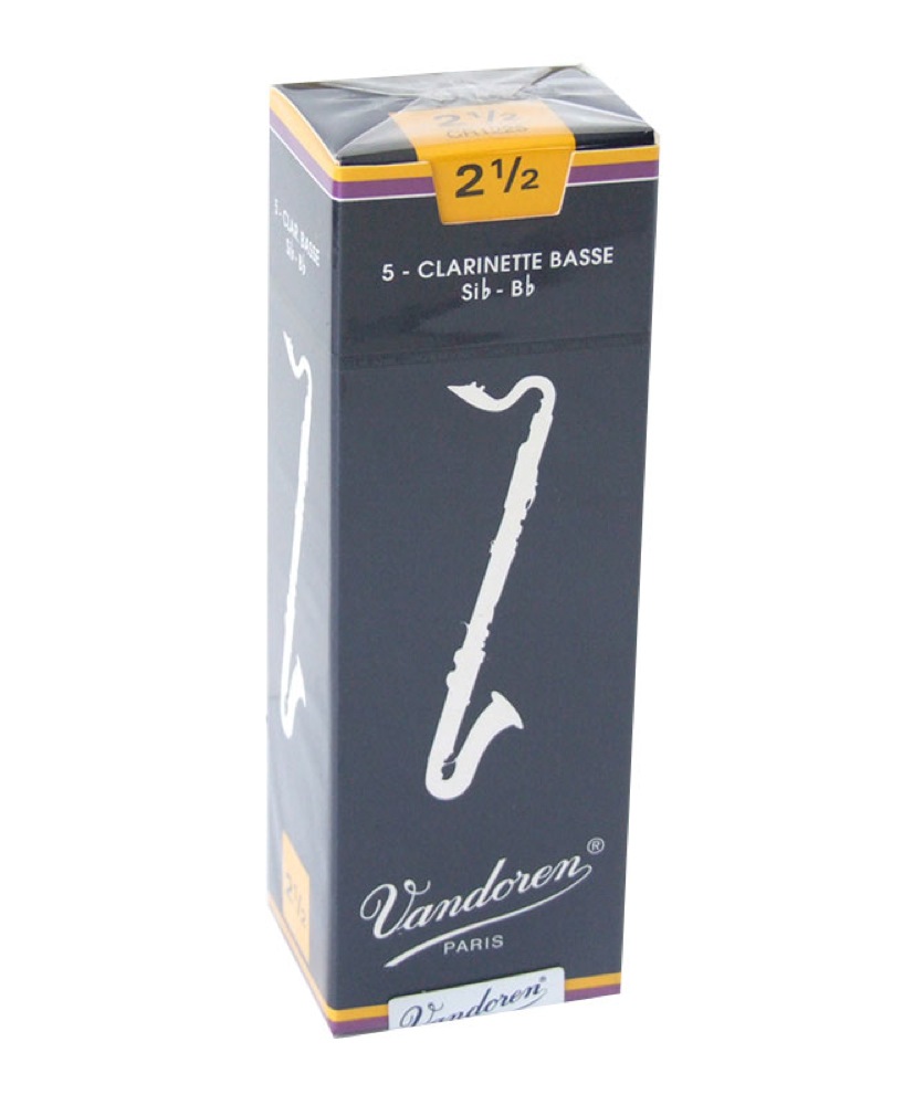 Vandoren CR1225 バスクラリネットリード トラディショナル［2.5