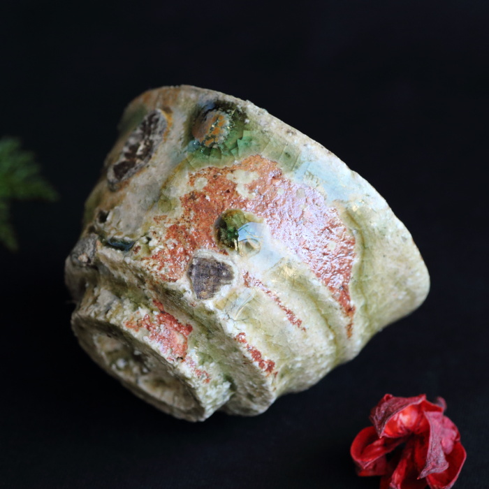 古谷和也 信楽ぐい吞み 穴窯焼成 作家もの酒器 酒杯 酒呑 桐箱