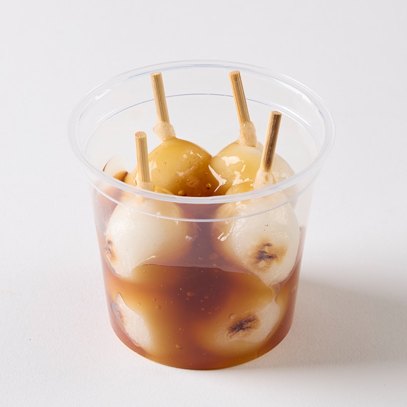 昆布だし香る炙りみたらし団子カップ入