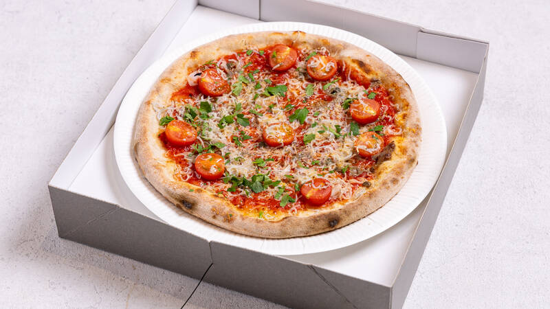 加熱式容器でピザをお届け！ディアボラ｜CRAZY PIZZA(クレイジーピザ