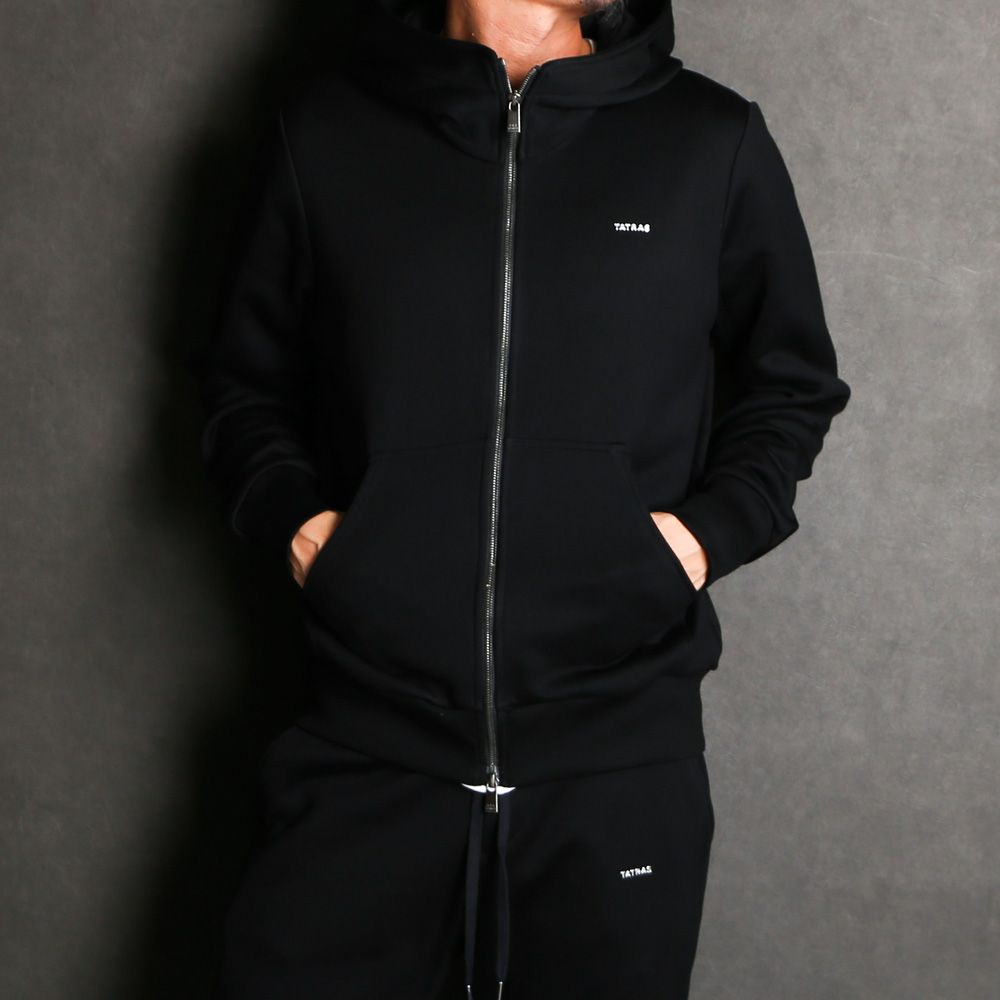TATRAS - FELDA - フェルダ - BLACK / ジップアップパーカー