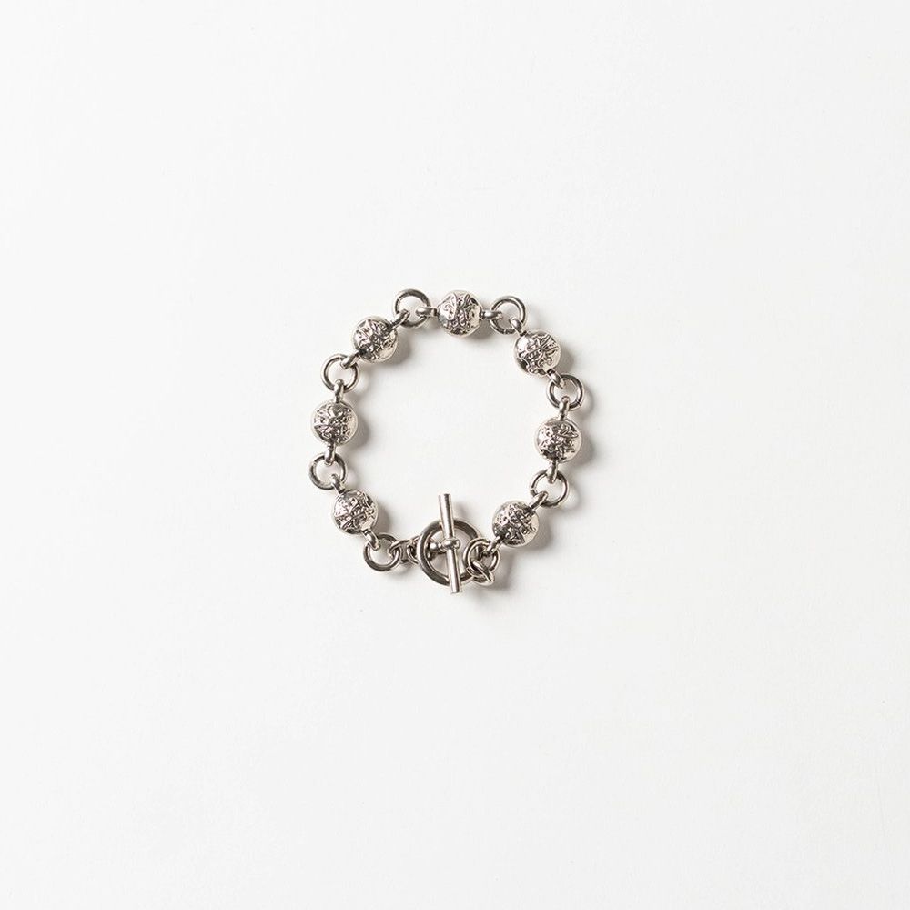 KAMIYA - Ball Chain Bracelet - SILVER / ボールチェーンブレスレット
