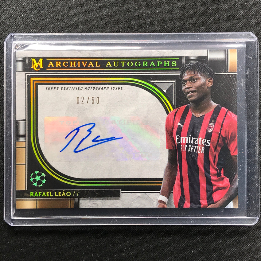その他 Rafael Leao Auto Topps Museum Collection Rafael Leao Auto