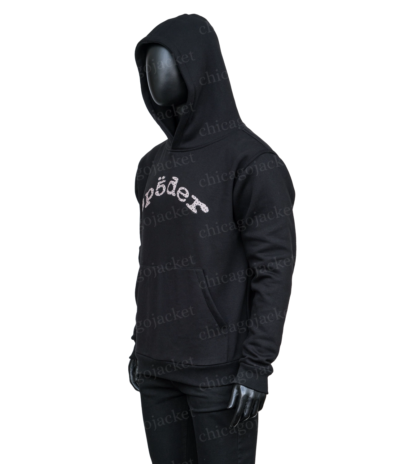 Sp5der VVS Black Hoodie