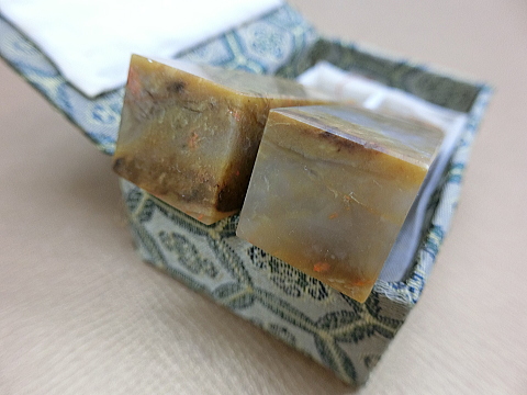 印材 篆刻 寿山石 芙蓉石 ／書道用品のトモナリ