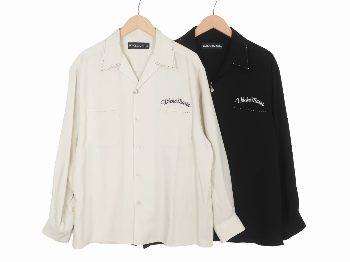 WACKO MARIA ワコマリア】50'S SHIRT L/S ( TYPE-2 ) オープンカラー