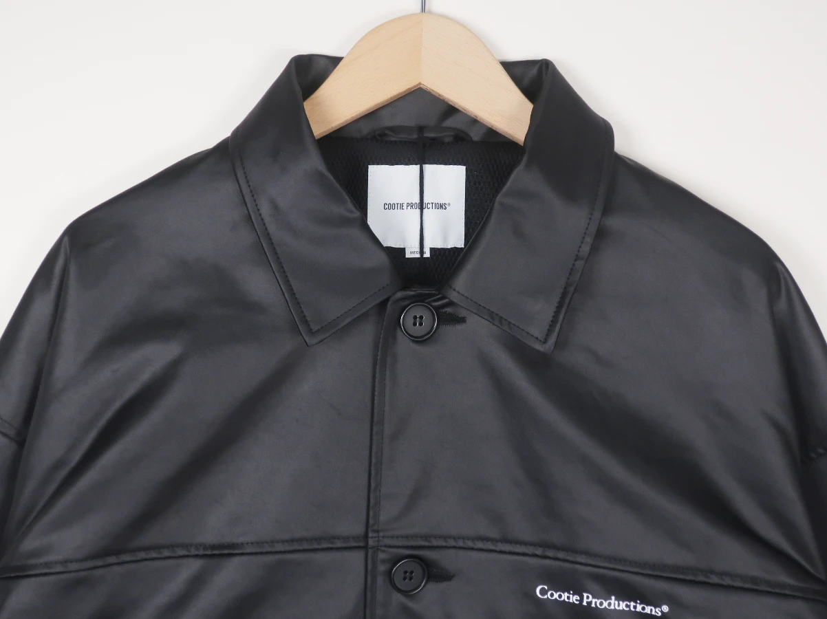 COOTIE PRODUCTIONS】Damp Coated Satin Car Coat コート 公式通販