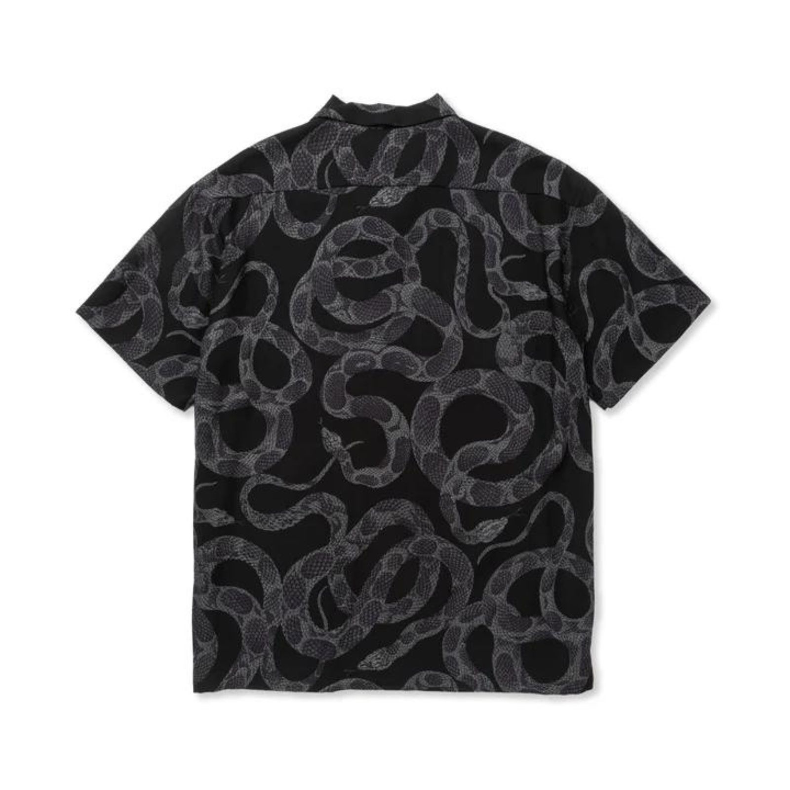 CALEE - R/P ALLOVER SNAKE PATTERN SH ＜LIMITED＞ (BLACK