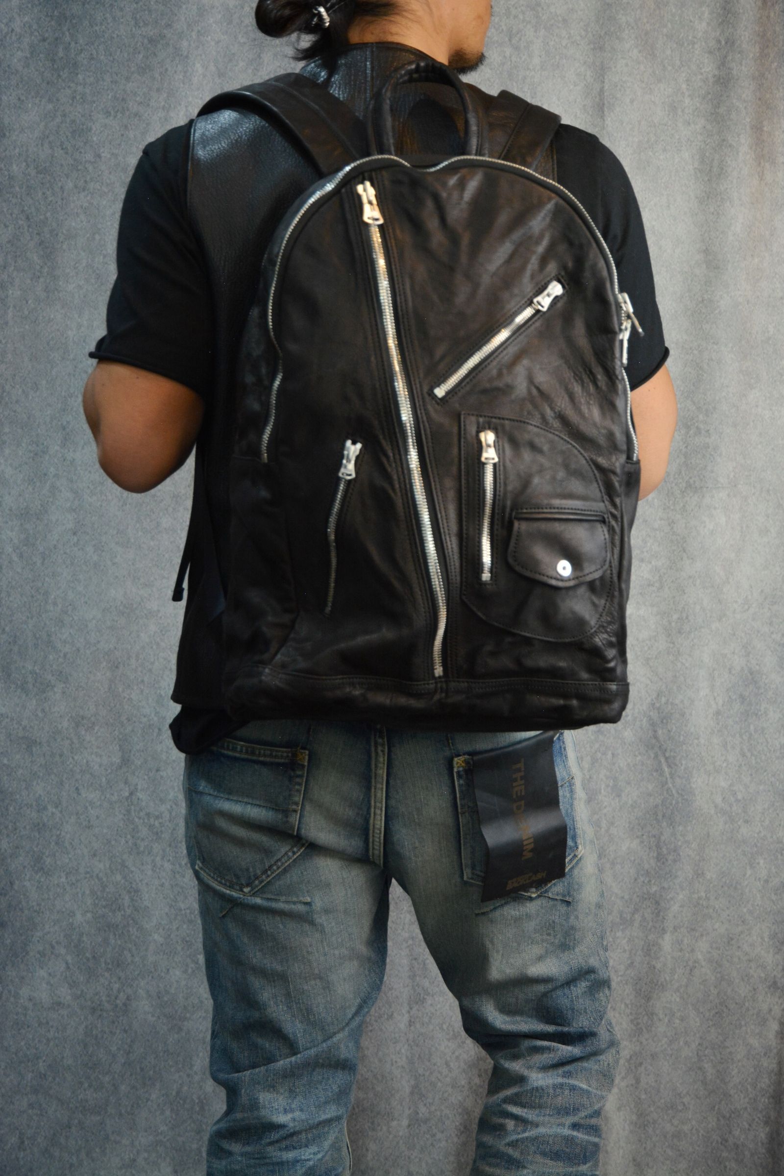 ISAMU KATAYAMA BACKLASH - ジャパンカーフ タンニン鞣し 製品洗い加工