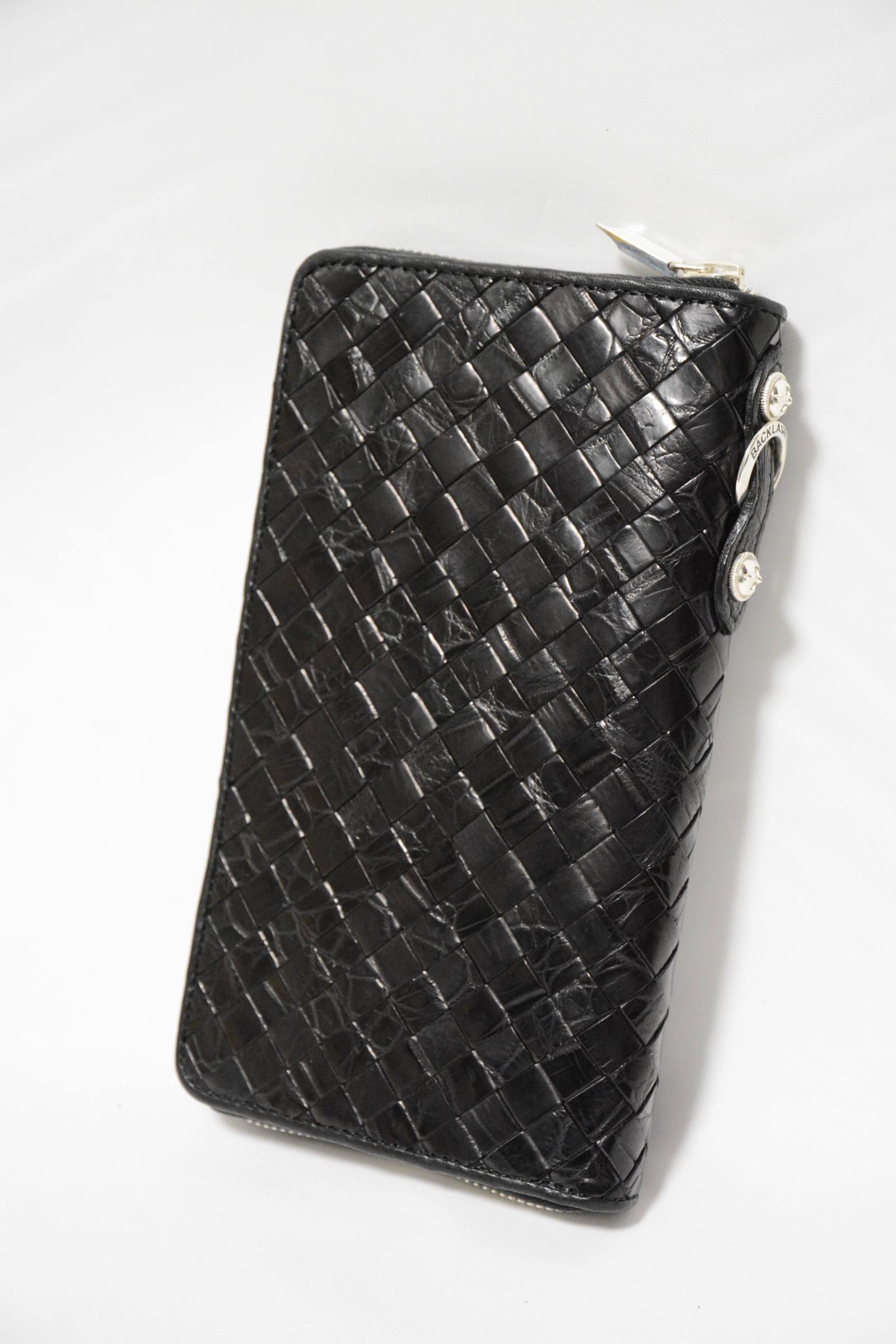 ISAMU KATAYAMA BACKLASH - The Line オイルクロコ メッシュ ロング