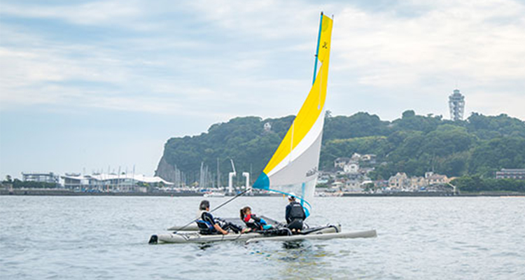 神奈川の湘南・江ノ島で体験セーリング（ヨット）｜ちょっとヨット