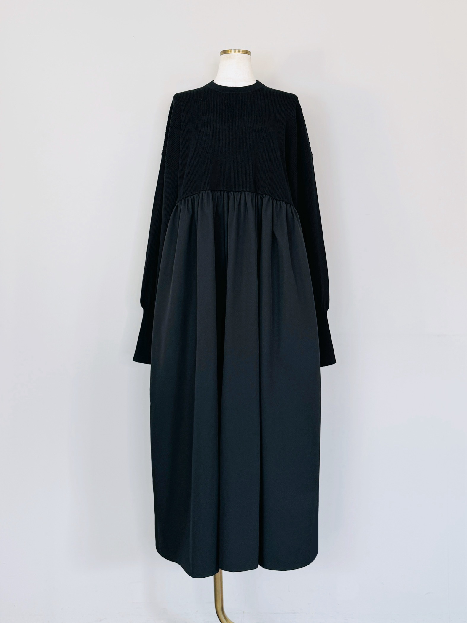 SELECT(セレクト) リブニットドッキングフレアワンピース｜Praise