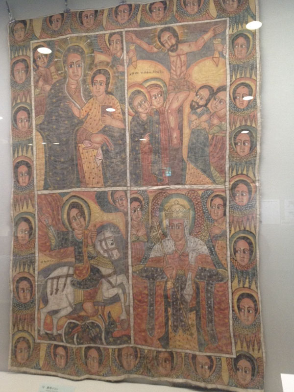天理参考館、祈りテーマにキリスト教の企画展 エチオピア正教のイコン
