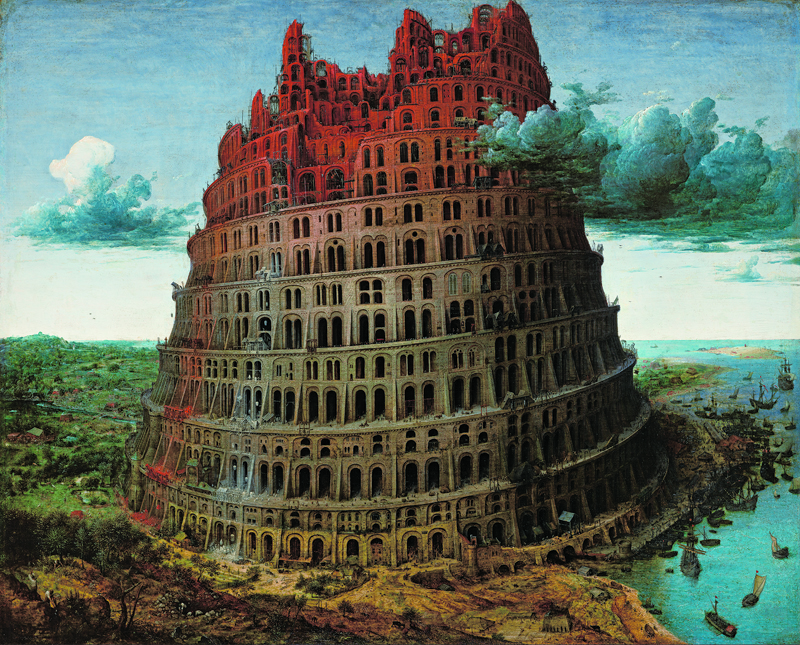 2017年開催 ブリューゲル「バベルの塔」展 ジグソーパズル 2017年開催