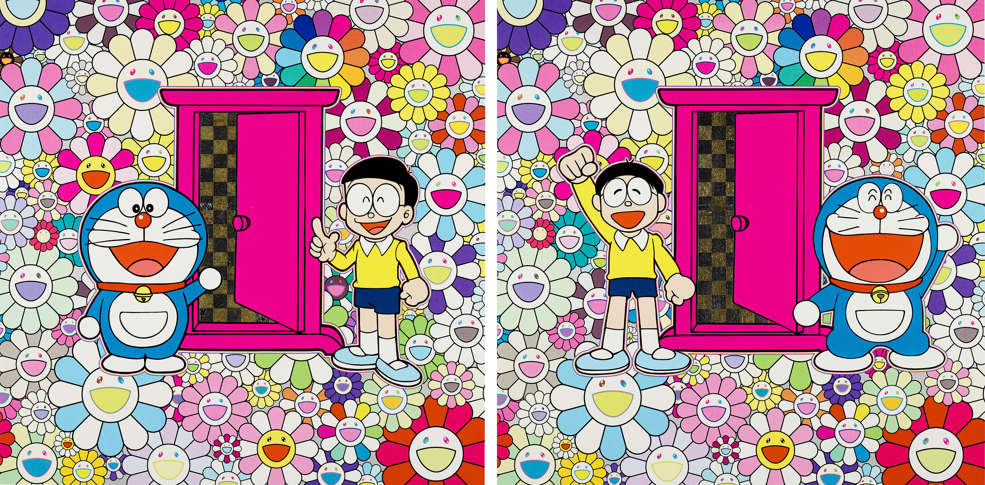 TAKASHI MURAKAMI x MADSAKI (B. 1962 and B. 1974), MADSAKI Flowers