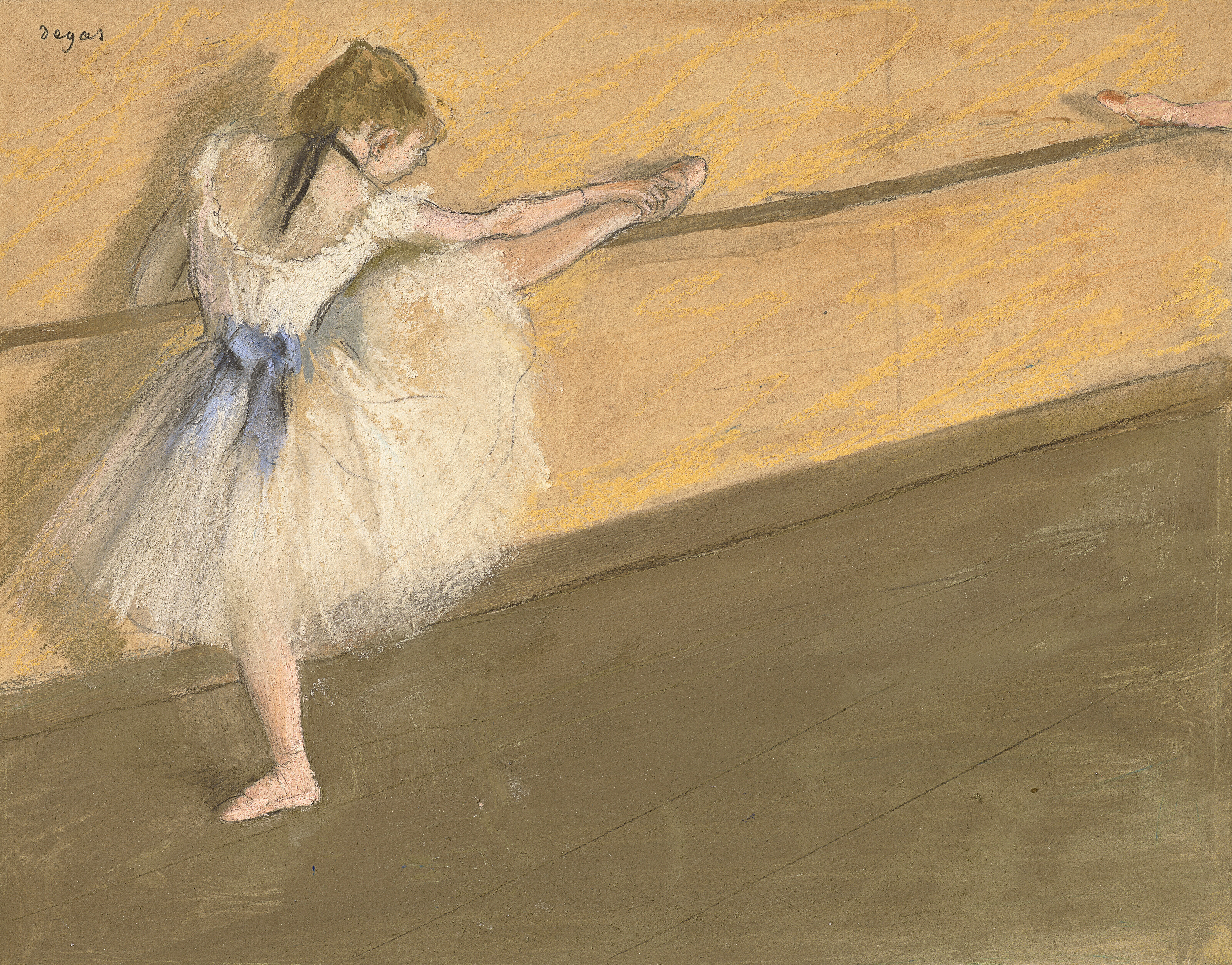EDGAR DEGAS (1834-1917), Danseuse à la barre | Christie's