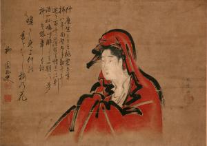 特別無料公開 喜多川歌麿肉筆画「女達磨図」「鐘馗図」「三福神の相撲